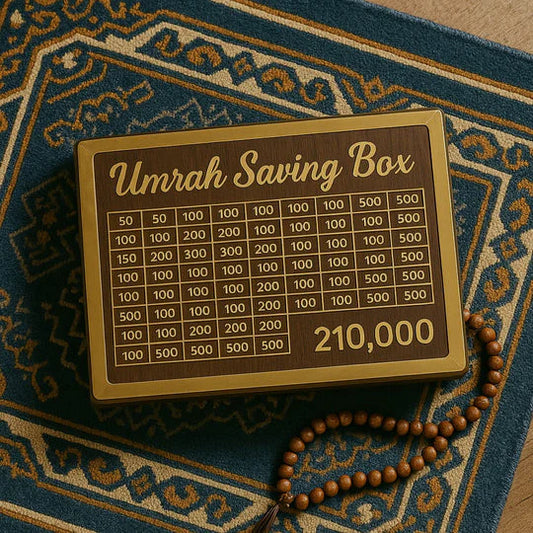 Umra Saving Box – Every Coin Brings You Closer to Makkah